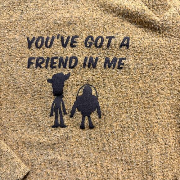 Vintage Disney Pixar Toy Story 5T Woody & Buzz “You’ve Got a Friend in Me” - Picture 2 of 6